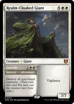 Realm-Cloaked Giant (71) [Wilds of Eldraine Commander] - Deck Out Gaming