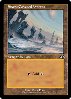 Snow-Covered Wastes (Retro Frame) (439) [Modern Horizons 3] foil - Deck Out Gaming