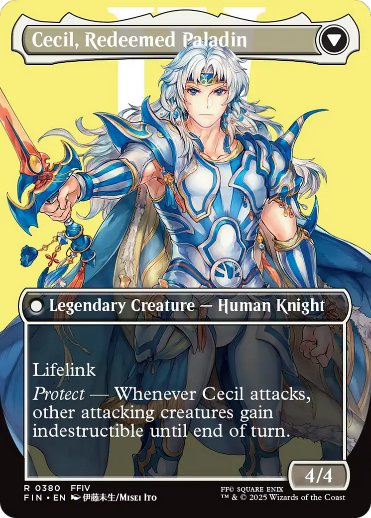 Cecil, Dark Knight // Cecil, Redeemed Paladin (380) [FINAL FANTASY] - Deck Out Gaming