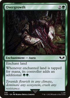 Overgrowth (219) [Universes Beyond: Warhammer 40,000] - Deck Out Gaming