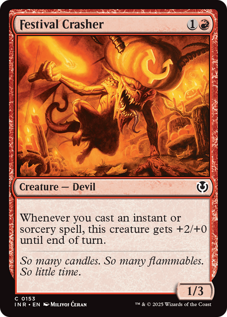 Festival Crasher (153) [Innistrad Remastered] foil - Deck Out Gaming