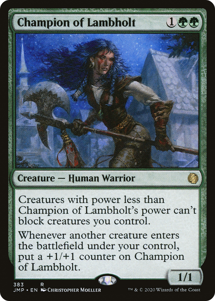 Champion of Lambholt (383) [Jumpstart] - Deck Out Gaming