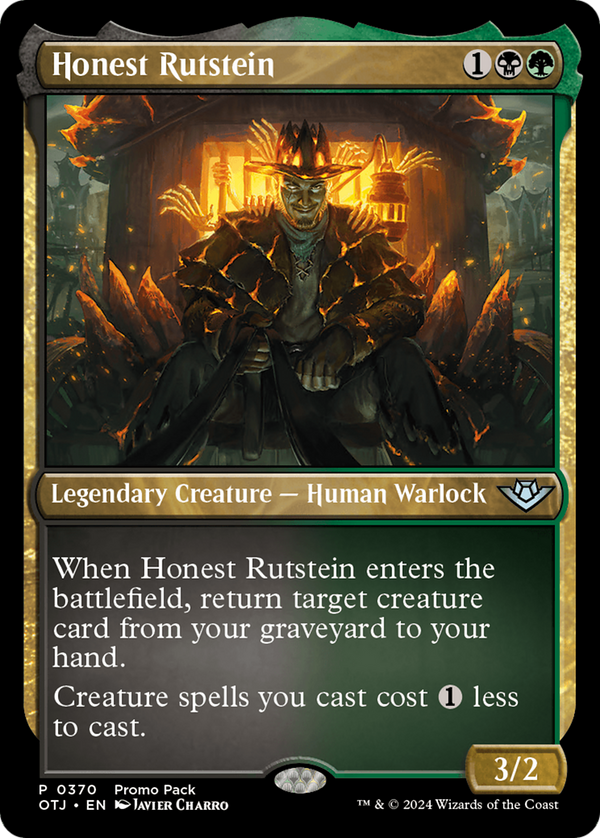 Honest Rutstein (370) [Outlaws of Thunder Junction] foil - Deck Out Gaming
