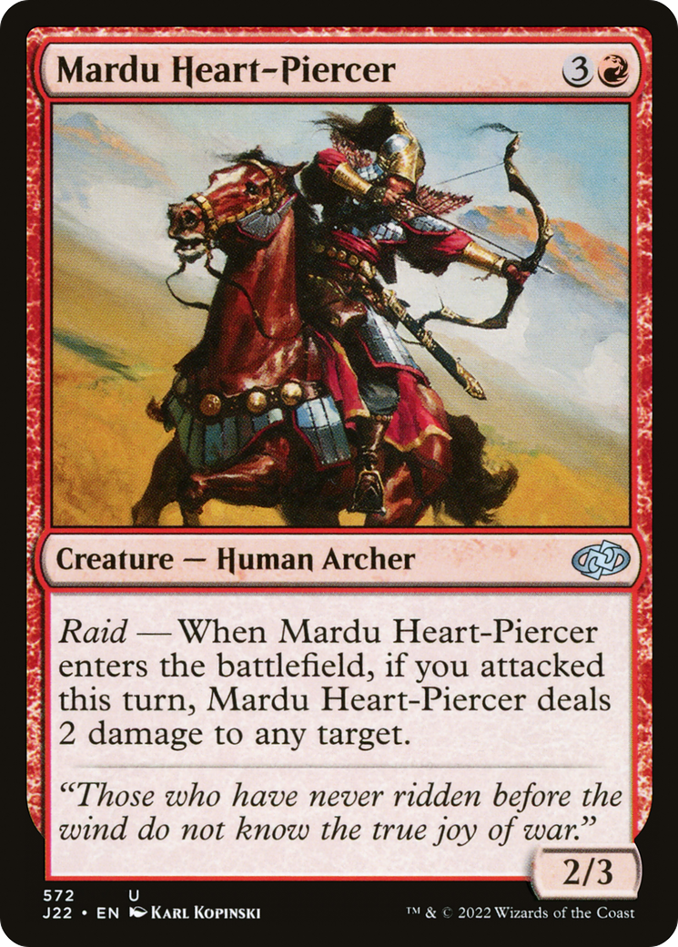 Mardu Heart-Piercer (572) [Jumpstart 2022] - Deck Out Gaming