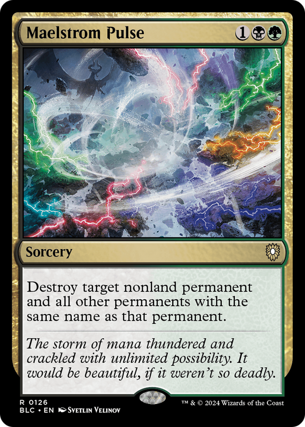 Maelstrom Pulse (126) [Bloomburrow Commander] - Deck Out Gaming