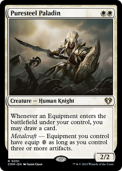 Puresteel Paladin (51) [Commander Masters] - Deck Out Gaming