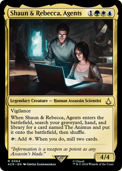 Shaun & Rebecca, Agents (64) [Assassin's Creed] - Deck Out Gaming