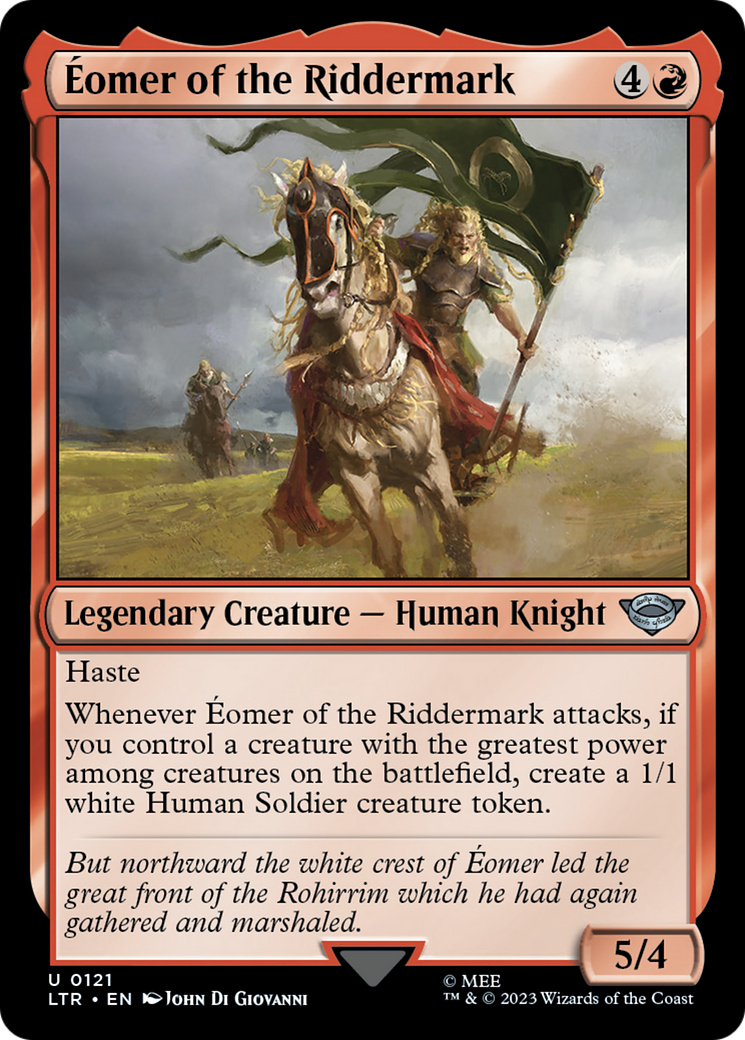 Eomer of the Riddermark (121) [The Lord of the Rings: Tales of Middle-earth] foil - Deck Out Gaming