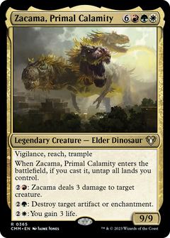 Zacama, Primal Calamity (365) [Commander Masters] foil - Deck Out Gaming