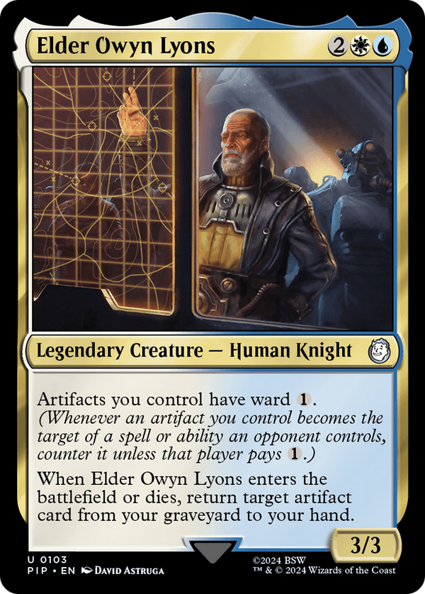 Elder Owyn Lyons (103) [Fallout] - Deck Out Gaming
