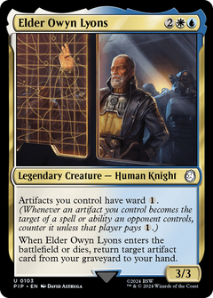 Elder Owyn Lyons (103) [Fallout] foil - Deck Out Gaming