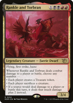 Rankle and Torbran (252) [March of the Machine] foil - Deck Out Gaming