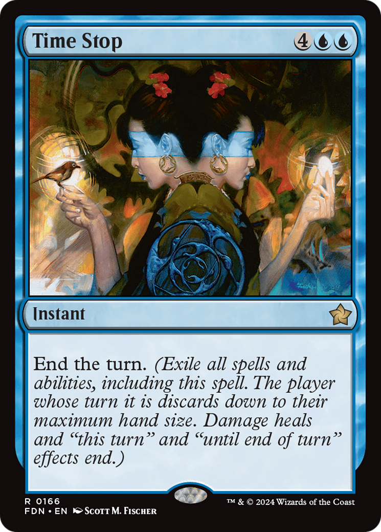 Time Stop (166) [Foundations] - Deck Out Gaming