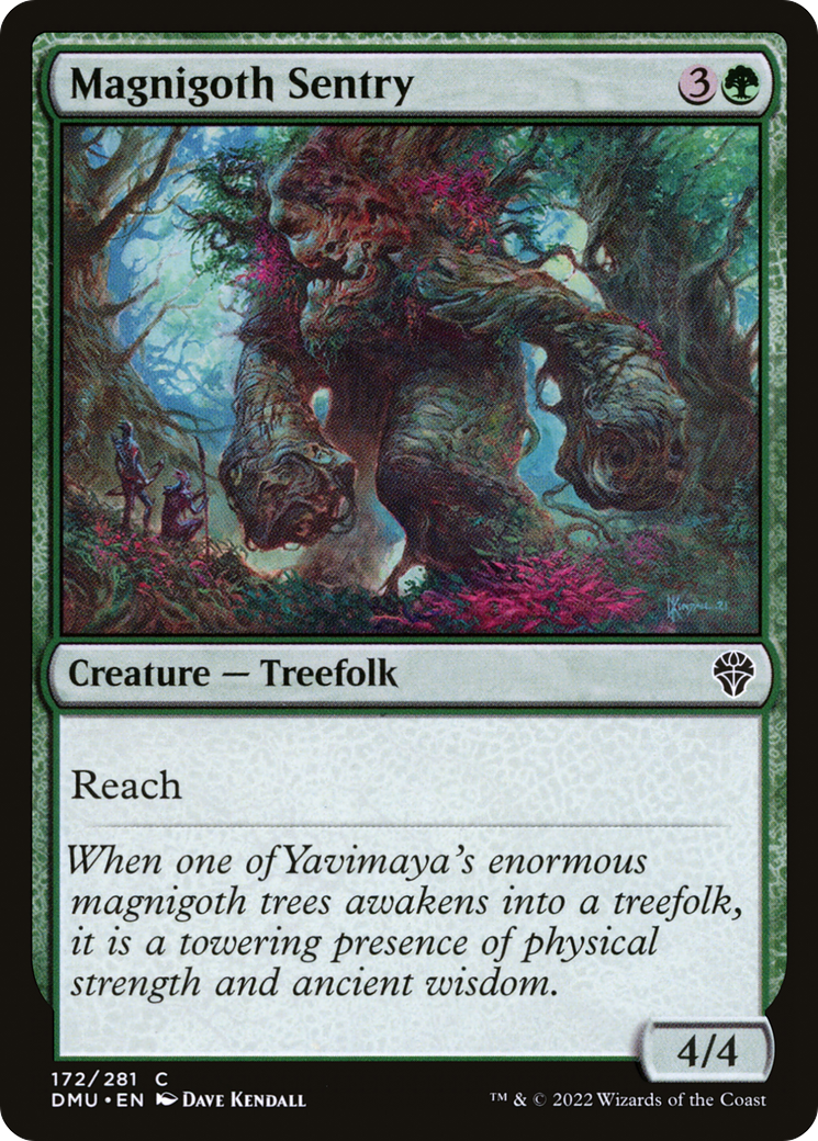 Magnigoth Sentry (172) [Dominaria United] foil - Deck Out Gaming