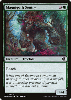 Magnigoth Sentry (172) [Dominaria United] foil - Deck Out Gaming