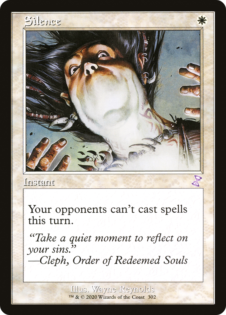 Silence (302) [Time Spiral Remastered] foil - Deck Out Gaming