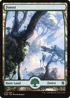 Forest (278) [Zendikar Rising] foil - Deck Out Gaming