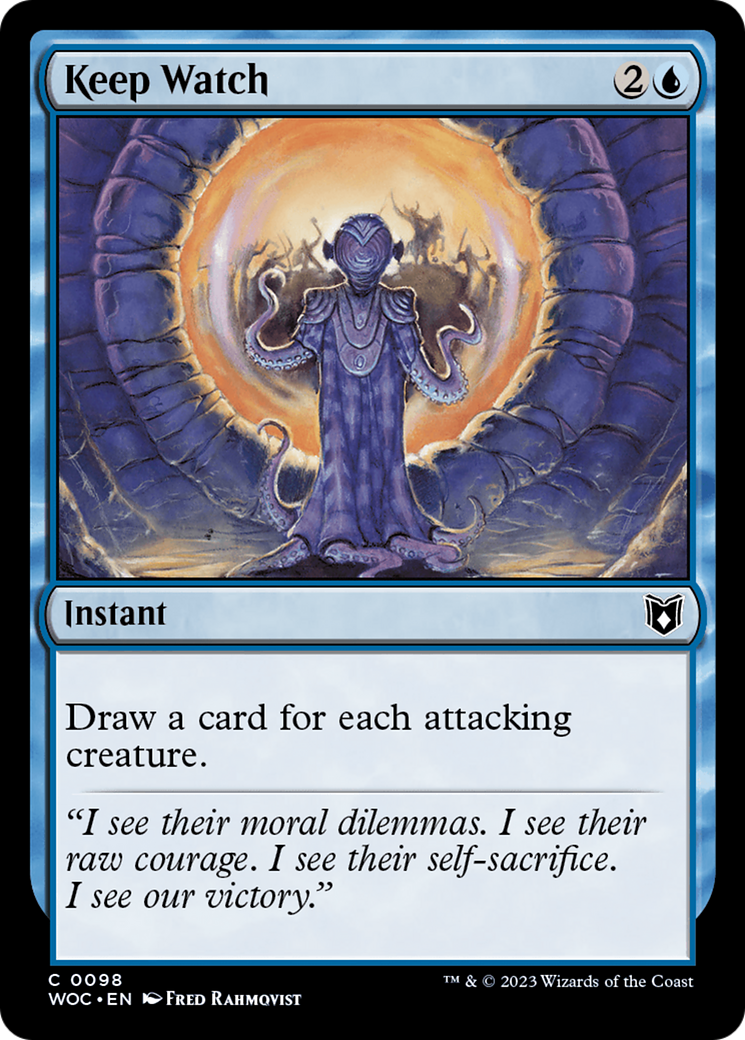 Keep Watch (98) [Wilds of Eldraine Commander] - Deck Out Gaming