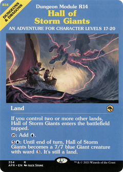 Hall of Storm Giants (354) [Adventures in the Forgotten Realms] foil - Deck Out Gaming