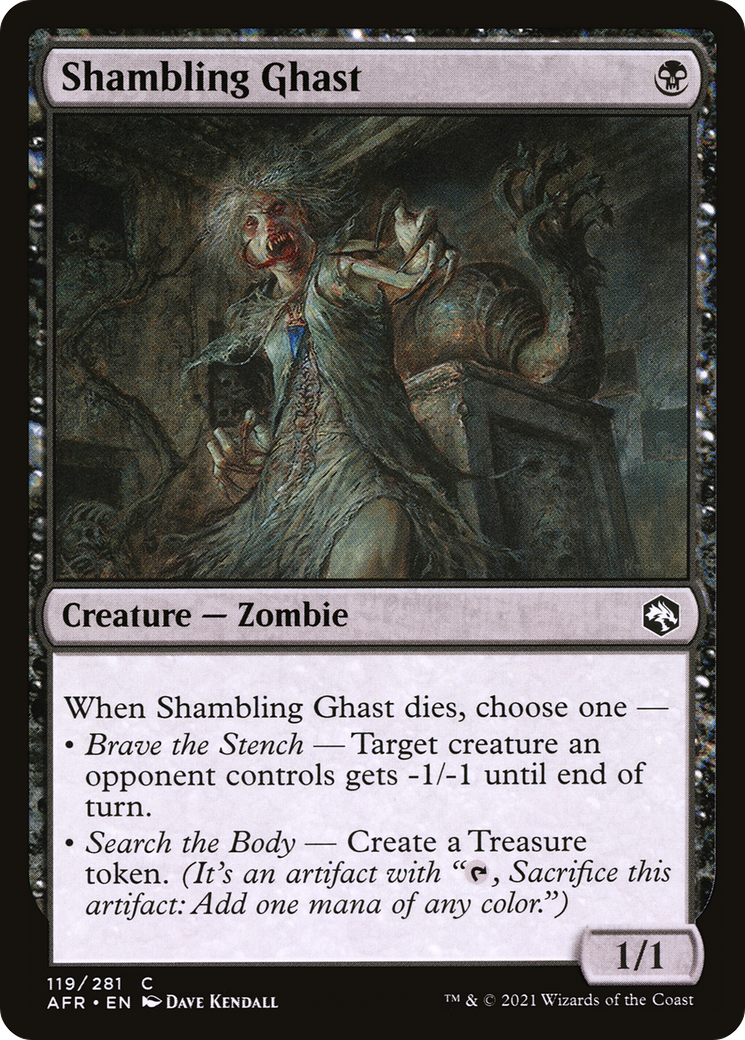Shambling Ghast (119) [Adventures in the Forgotten Realms] foil - Deck Out Gaming