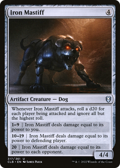 Iron Mastiff (317) [Commander Legends: Battle for Baldur's Gate] - Deck Out Gaming