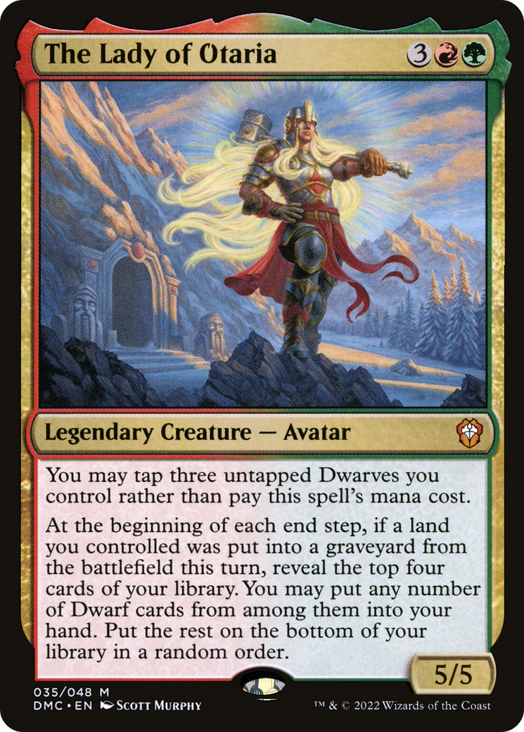 The Lady of Otaria (35) [Dominaria United Commander] - Deck Out Gaming