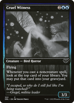 Cruel Witness (322) [Innistrad: Double Feature] foil - Deck Out Gaming