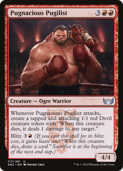 Pugnacious Pugilist (117) [Streets of New Capenna] foil - Deck Out Gaming
