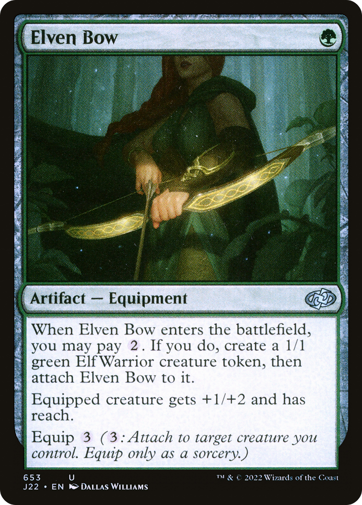 Elven Bow (653) [Jumpstart 2022] - Deck Out Gaming