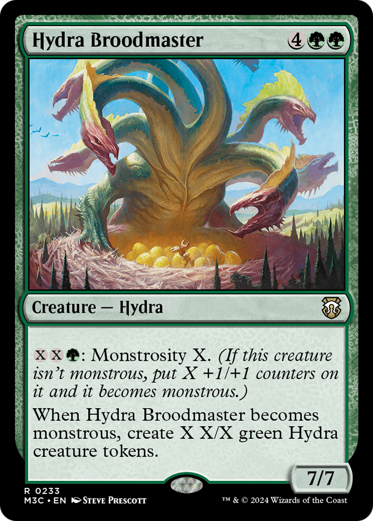 Hydra Broodmaster (233) [Modern Horizons 3 Commander] - Deck Out Gaming