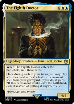 The Eighth Doctor (Surge Foil) (729) [Doctor Who] foil - Deck Out Gaming