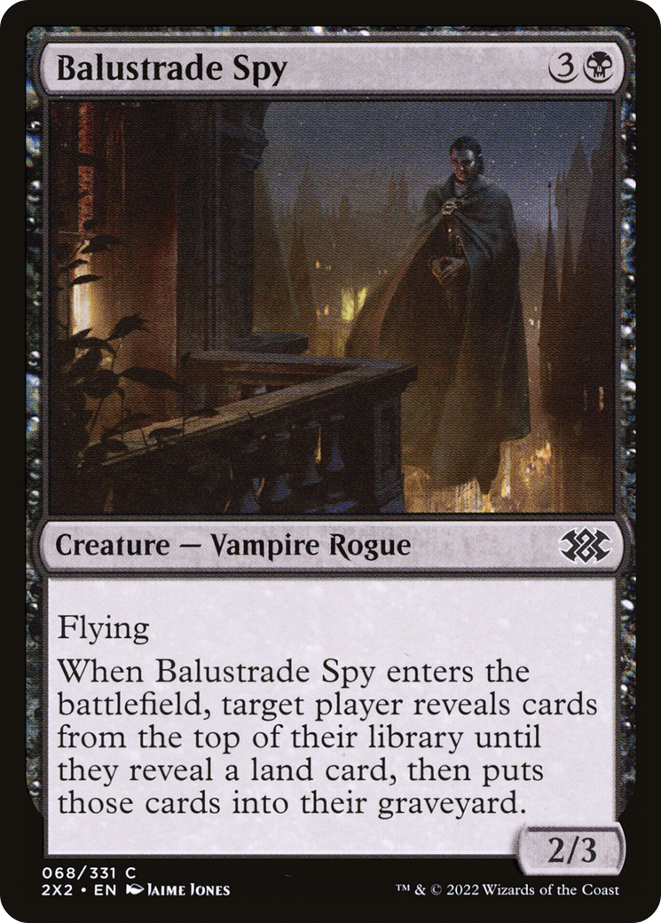 Balustrade Spy (68) [Double Masters 2022] foil - Deck Out Gaming