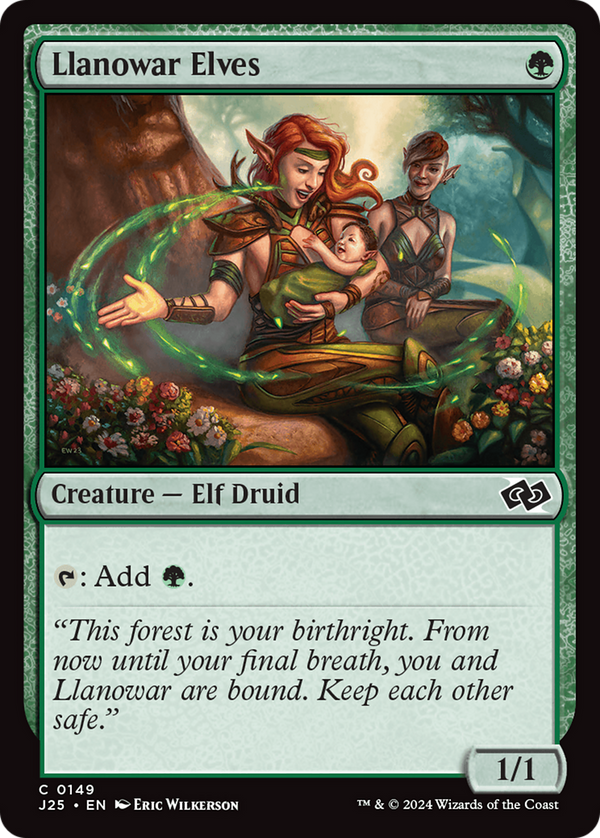 Llanowar Elves (149) [Foundations Jumpstart] - Deck Out Gaming