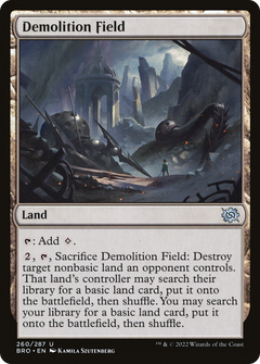 Demolition Field (260) [The Brothers' War] - Deck Out Gaming