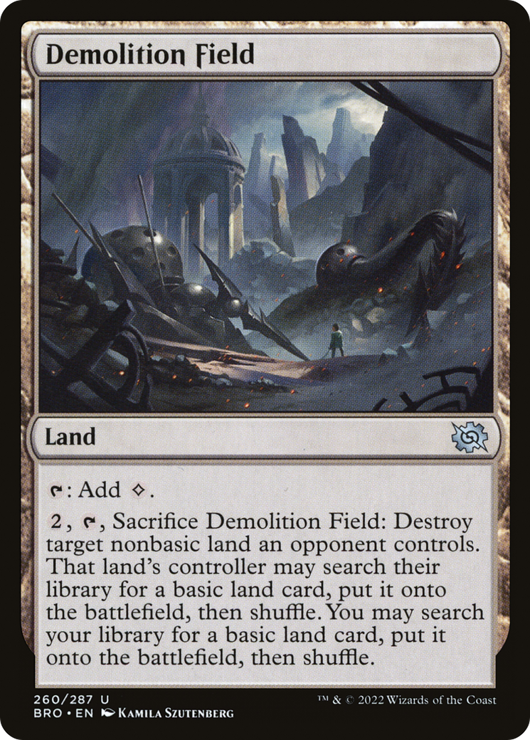 Demolition Field (260) [The Brothers' War] - Deck Out Gaming
