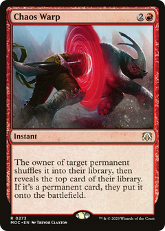 Chaos Warp (273) [March of the Machine Commander] - Deck Out Gaming