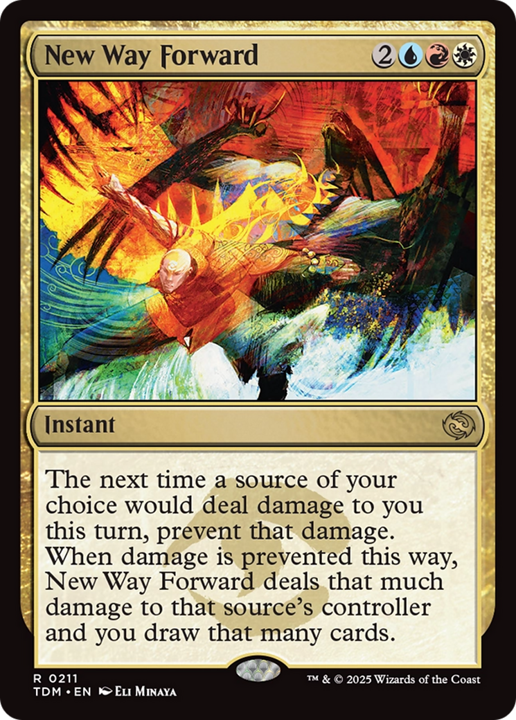 New Way Forward (211) [Tarkir: Dragonstorm] foil - Deck Out Gaming