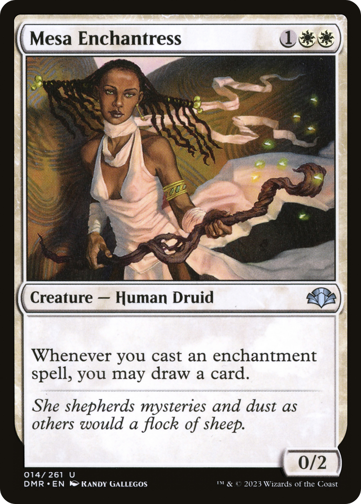 Mesa Enchantress (14) [Dominaria Remastered] foil - Deck Out Gaming