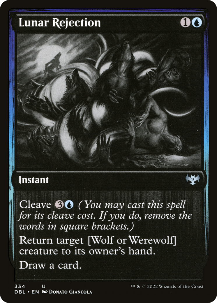 Lunar Rejection (334) [Innistrad: Double Feature] foil - Deck Out Gaming