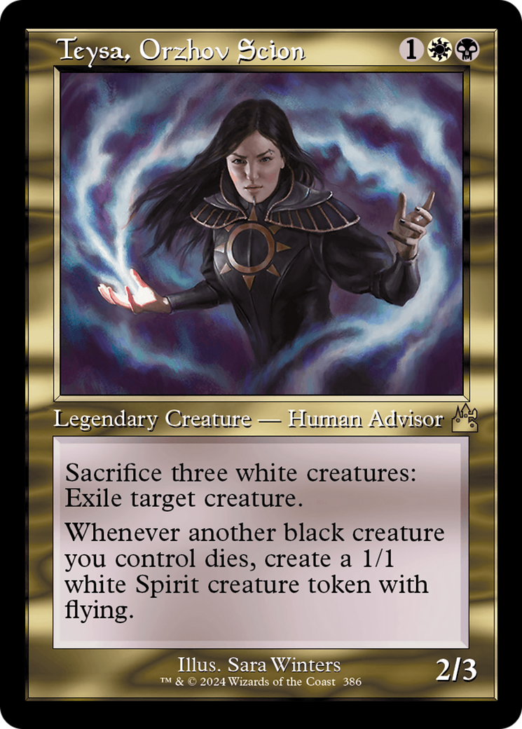 Teysa, Orzhov Scion (Retro Frame) (386) [Ravnica Remastered] - Deck Out Gaming