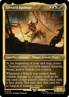Edward Kenway (234) [Assassin's Creed] etched - Deck Out Gaming