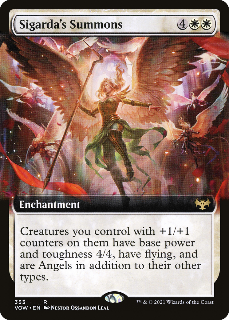 Sigarda's Summons (353) [Innistrad: Crimson Vow] foil - Deck Out Gaming