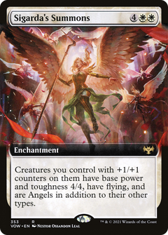 Sigarda's Summons (353) [Innistrad: Crimson Vow] foil - Deck Out Gaming