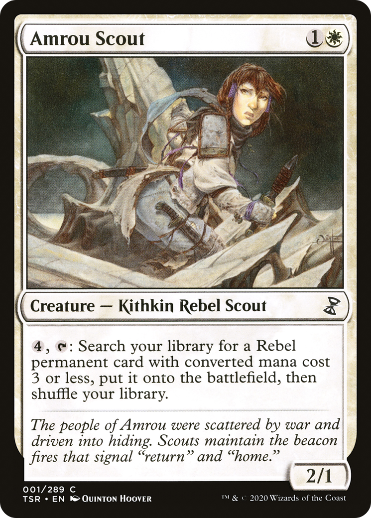 Amrou Scout (1) [Time Spiral Remastered] foil - Deck Out Gaming