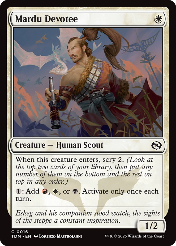 Mardu Devotee (16) [Tarkir: Dragonstorm] - Deck Out Gaming