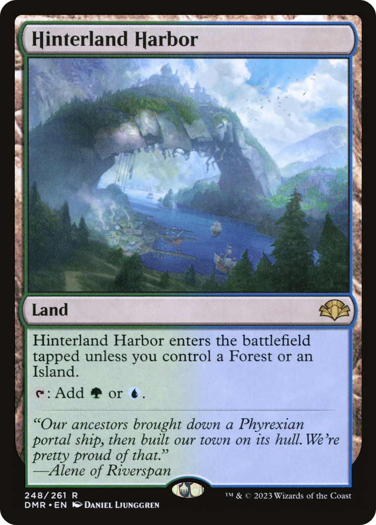 Hinterland Harbor (248) [Dominaria Remastered] foil - Deck Out Gaming