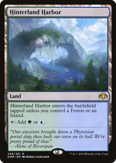 Hinterland Harbor (248) [Dominaria Remastered] foil - Deck Out Gaming