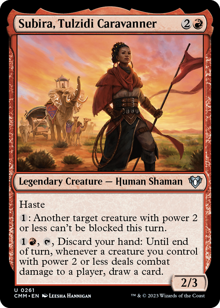 Subira, Tulzidi Caravanner (261) [Commander Masters] foil - Deck Out Gaming