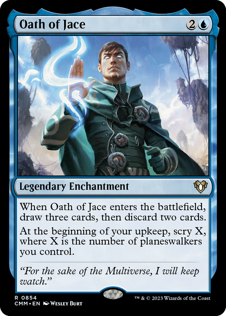 Oath of Jace (854) [Commander Masters] - Deck Out Gaming