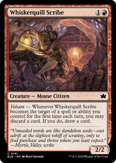 Whiskerquill Scribe (161) [Bloomburrow] - Deck Out Gaming